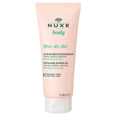 Nuxe-Body-Geleé-de-Douche-Ressourçante-Rêve-de-Thé-200-ml Nouvelle Collection Nuxe Body Geleé de Douche Ressourçante Rêve de Thé, 200 ml