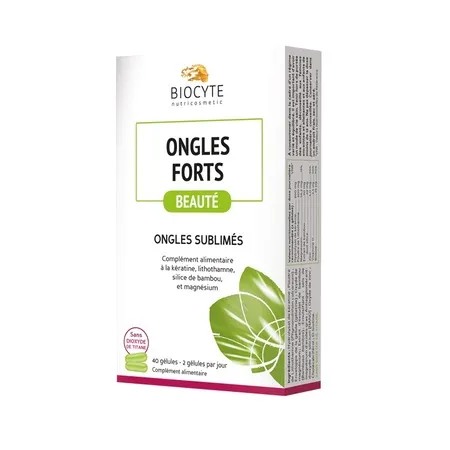 Ongles-Forts-Ongles-sublimés---40-gélules Ongles Forts Ongles sublimés - 40 gélules Acheter Direct