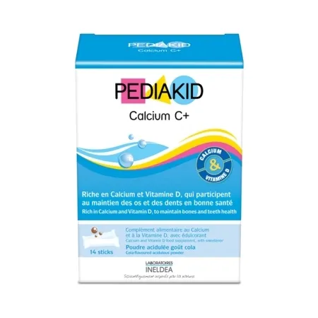 Pediakid-calcium-c+-poudre-stick-cola-14 Pediakid calcium c+ poudre stick cola 14 Offre Limitée