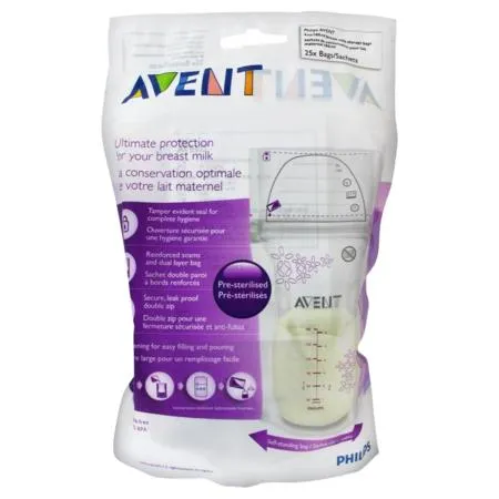 Philips-Avent-Sachet-pour-Conservation-Lait-180-ml-x25 Achetez Aujourd’hui Philips Avent Sachet pour Conservation Lait, 180 ml x25
