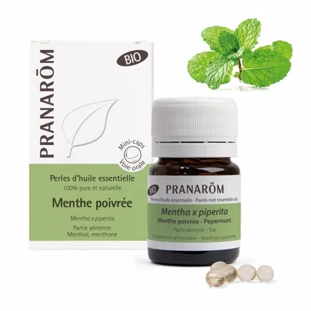Achat Immédiat Pranarôm Menthe Poivrée, 60 Perles