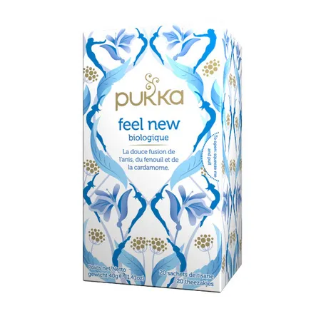 Pukka-Infusion-Feel-New-Détox-Biologique-20-Sachets Pukka Infusion Feel New Détox Biologique, 20 Sachets Marque