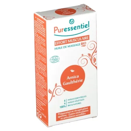 Achetez Aujourd’hui Puressentiel huile massage bio effort muscu, 100 ml