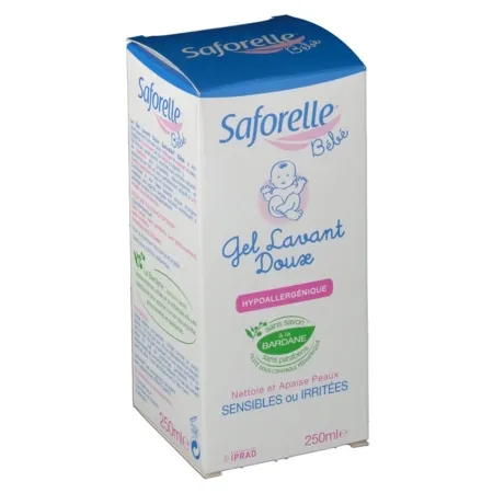 Saforelle-Bébé-Gel-Lavant-Doux-250-ml-de-savon-liquide Saforelle Bébé Gel Lavant Doux, 250 ml de savon liquide Achat Immédiat