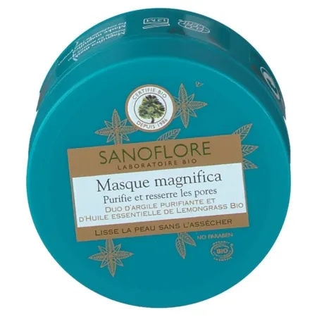 Sanoflore-Magnifica-Masque-Purifiant100-ml-de-crème-dermique Sanoflore Magnifica Masque Purifiant,100 ml de crème dermique Quantité Limitée
