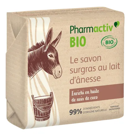 Savon-surgras-au-lait-dânesse-BIO---100G Savon surgras au lait d’ânesse BIO - 100G Pas Cher