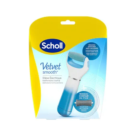 Scholl-Velvet-Smooth-Râpe-Electrique-Pieds-Exfoliante-Contour Scholl Velvet Smooth Râpe Electrique Pieds Exfoliante & Contour Vente Directe