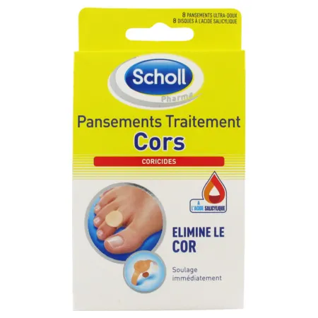 Acheter En Ligne Scholl pansement cors 8 + disque 8