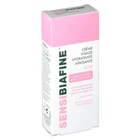 SensiBiafine-Crème-Visage-Hydratante-Apaisante-Riche---40ml Achat Immédiat SensiBiafine Crème Visage Hydratante Apaisante Riche - 40ml