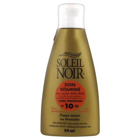 Soleil-Noir-Soin-Vitaminéé-SPF10-50-ml Gros Lot Soleil Noir Soin Vitaminéé SPF10, 50 ml