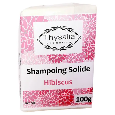Thysalia-Shampoing-Solide-Hibiscus-100-g Thysalia Shampoing Solide Hibiscus, 100 g Meilleure Qualité