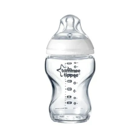 Tommee-Tippee-Biberon-en-Verre-Closer-to-Nature-250-ml Usine Directe Tommee Tippee Biberon en Verre Closer to Nature, 250 ml