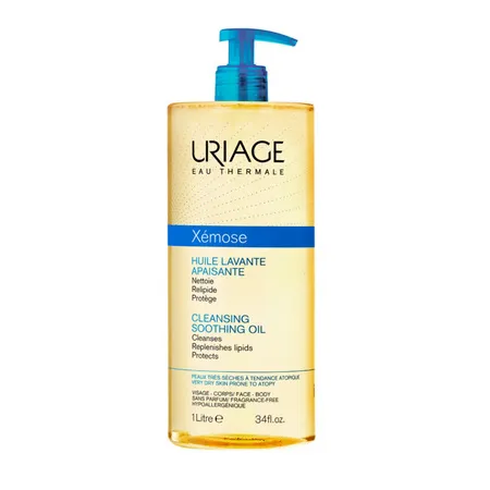 Uriage-Xémose-Huile-Lavante-Apaisante-1-L Marque Uriage Xémose Huile Lavante Apaisante, 1 L