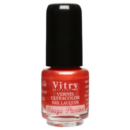 Vitry Vernis Ongles Rouge Passion N°51 Mini, 4 ml Petit Prix