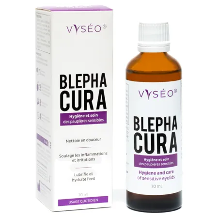 Vyséo Blephacura Nettoyage Doux des Paupières Sensibles, 70 ml Réduction