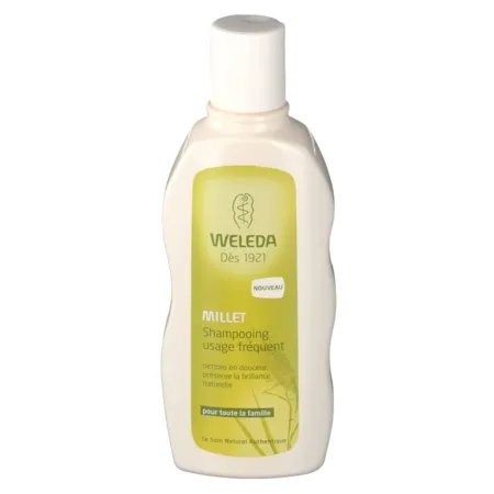 Weleda Shampoing Bio Usage Fréquent Millet, 190 ml Bon Marché