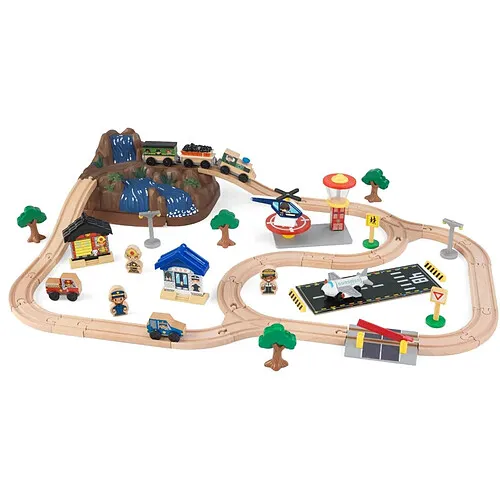 Kidkraft-Circuit-de-Train-Bucket-Mountain Seulement Aujourd’hui Kidkraft Circuit de Train Bucket Mountain