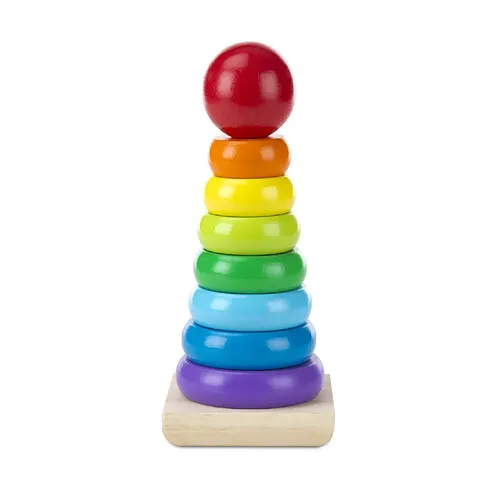 Melissa-Doug-Empilable-Arc-en-ciel Melissa & Doug Empilable Arc-en-ciel Nouvel Arrivage