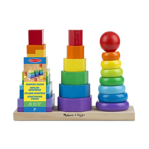 Melissa-Doug-Empileur-Géométrique---10567 Offre Spéciale Melissa & Doug Empileur Géométrique - 10567