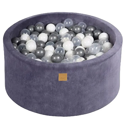 MeowBaby-Piscine-à-Balles---Bleu-Gris Jusqu’à Épuisement Des Stocks MeowBaby Piscine à Balles - Bleu Gris