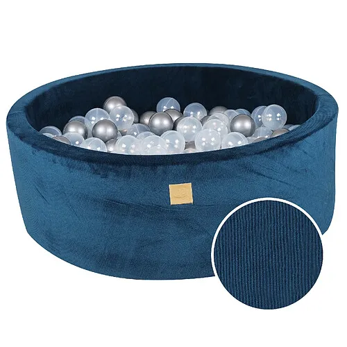 MeowBaby-Piscine-à-Balles-Bleu-Marine MeowBaby Piscine à Balles | Bleu Marine Livraison Express