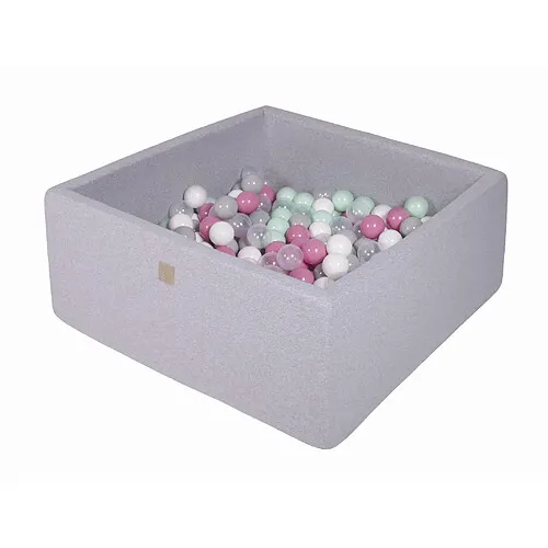 MeowBaby-Piscine-à-Balles-Bébé---Carré-Gris MeowBaby Piscine à Balles Bébé - Carré Gris Prix Cassé