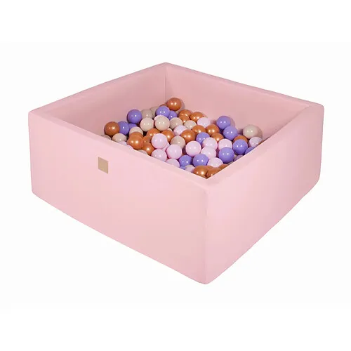 MeowBaby-Piscine-à-Balles-Carré-90x90cm Édition Limitée MeowBaby Piscine à Balles Carré 90x90cm
