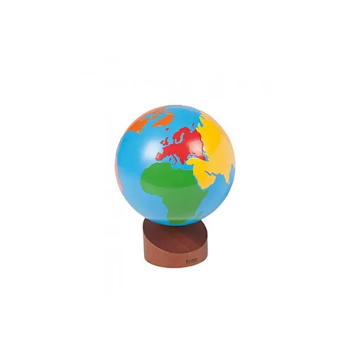 Montessori-Globe-des-continents---Coloré Montessori Globe des continents - Coloré Livraison Gratuite