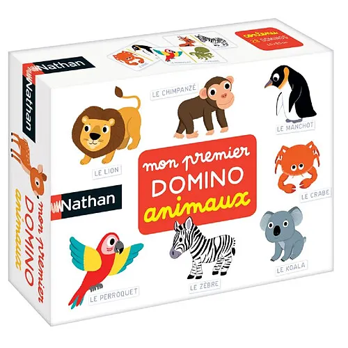 Nathan-Mon-Premier-Domino-Animaux Nathan Mon Premier Domino Animaux Retour Gratuit