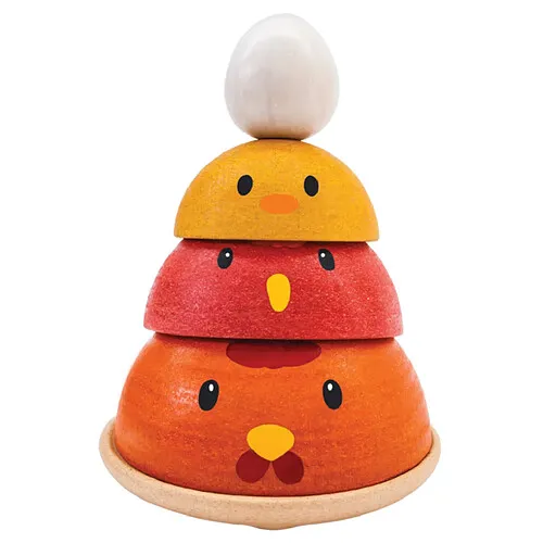 PLAN-TOYS-La-poule-à-empiler Prix Promo PLAN TOYS La poule à empiler