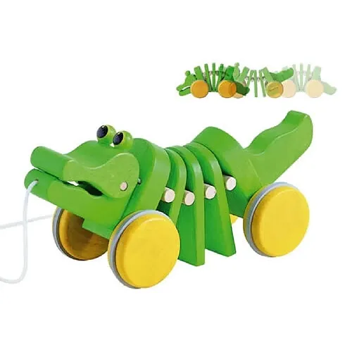 Plan-Toys-Alligator-à-tirer Commande En Gros Plan Toys Alligator à tirer