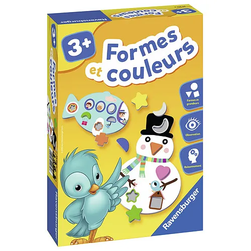 Ravensburger-Formes-et-couleurs---24032 Prix Promo Ravensburger Formes et couleurs - 24032