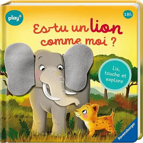 Ravensburger-Mon-Premier-Livre-Musical-Es-tu-un-Lion Ravensburger Mon Premier Livre Musical: Es-tu un Lion? Acheter En Ligne