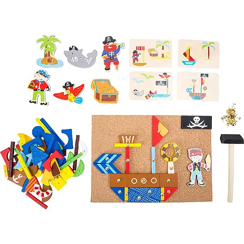 Small-Foot-Jeu-de-Clous-Pirates Small Foot Jeu de Clous Pirates Commander Maintenant