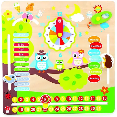 Small-Foot-Tableau-d039Apprentissage-Allemand Quantité Limitée Small Foot Tableau d'Apprentissage Allemand
