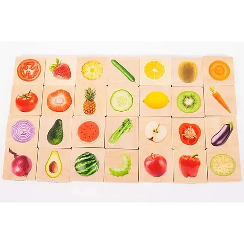 Tickit-Memory-fruits-et-légumes Tickit Memory fruits et légumes Satisfait Ou Remboursé