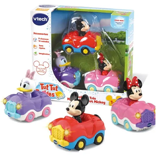 VTECH-Coffret-Trio-Minnie-Mickey VTECH Coffret Trio Minnie Mickey Exclusif