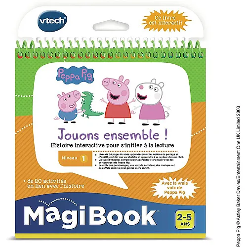 VTech-Livre-éducatif-Peppa-Pig VTech Livre éducatif Peppa Pig Certifié