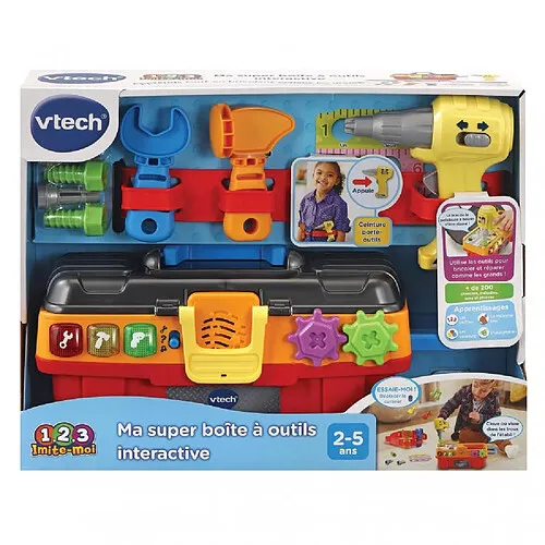 VTech-Ma-Super-Boite-à-Outils-Interactive Offre Du Jour VTech Ma Super Boite à Outils Interactive