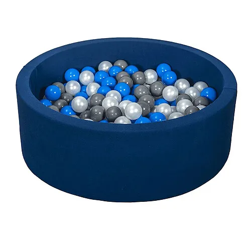Velinda-Piscine-à-balles-+-200-balles-perle-bleu-gris Velinda Piscine à balles + 200 balles perle bleu gris Affaire À Saisir