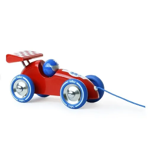 Voiture-de-course-à-tirer-Rouge-Bleu-Vilac Voiture de course à tirer Rouge Bleu Vilac Bon Marché