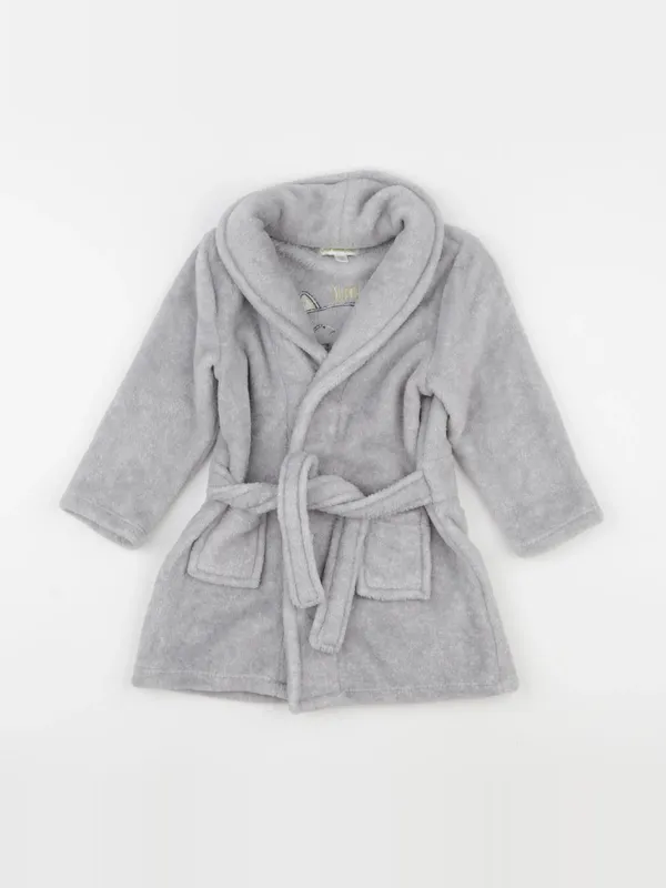 Vertbaudet---peignoir-gris---3-ans Meilleur Choix Vertbaudet - peignoir gris - 3 ans