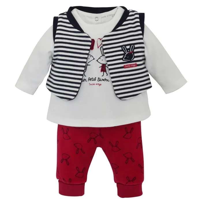 ENSEMBLE-3-PIECES-PANTALON-TUNIQUE-SUCRE-DORGE ENSEMBLE 3 PIECES PANTALON TUNIQUE SUCRE D'ORGE Seulement Aujourd’hui