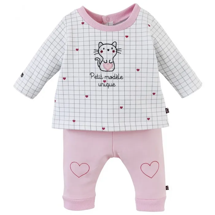 ENSEMBLE-SWEAT-+-PANTALON-BADRIA-SUCRE-DORGE ENSEMBLE SWEAT + PANTALON BADRIA SUCRE D'ORGE En Vogue