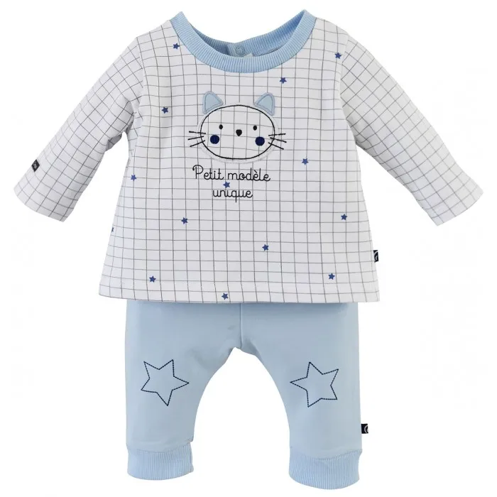SWEAT-+-PANTALON-MODELE-BASTIN-16-MOIS Premium SWEAT + PANTALON MODELE BASTIN 1/6 MOIS