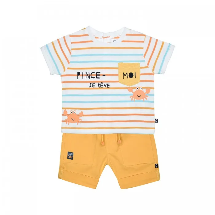 TEE-SHIRT-BERMUDA-GILDAS-BEBE TEE SHIRT BERMUDA GILDAS BEBE Prix Réduit