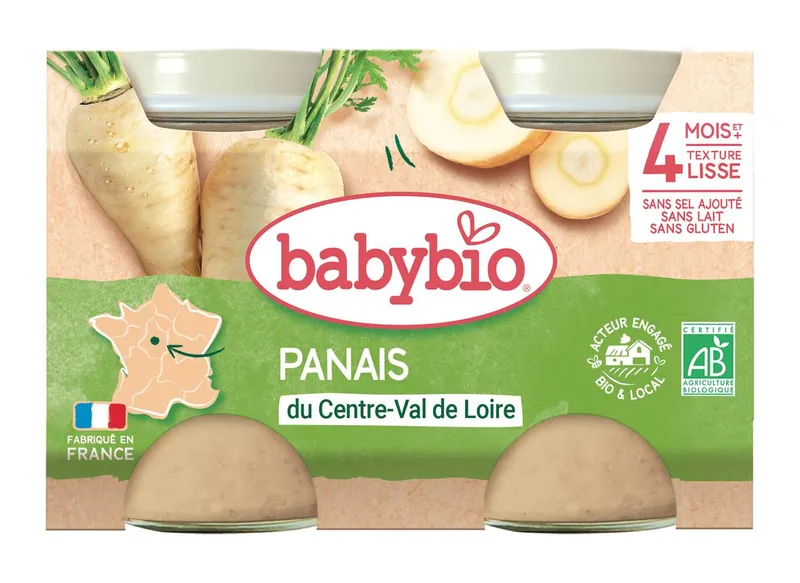 Affaire À Saisir Babybio - Panais du centre val de loire bio 4mois et plus (260g)