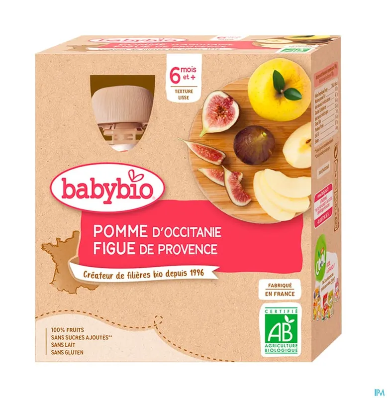 Babybio---Purée-de-pomme-et-figue-de-provence-dès-6+-mois-4 Babybio - Purée de pomme et figue de provence dès 6+ mois (4) Marque