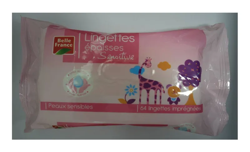 Belle-France---Lingettes-épaisses-sensitive-pour-bébés Expédition Rapide Belle France - Lingettes épaisses sensitive pour bébés