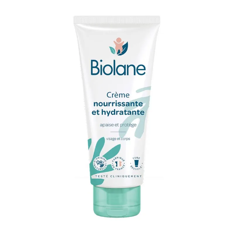 Biolane---Crème-nourrissante-et-hydratante-100ml Exclusif Biolane - Crème nourrissante et hydratante (100ml)